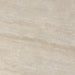 Faux travertine dining table surface with light stone texture