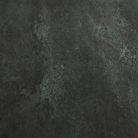Dark textured concrete tabletop surface with subtle speckles and mottled finish.