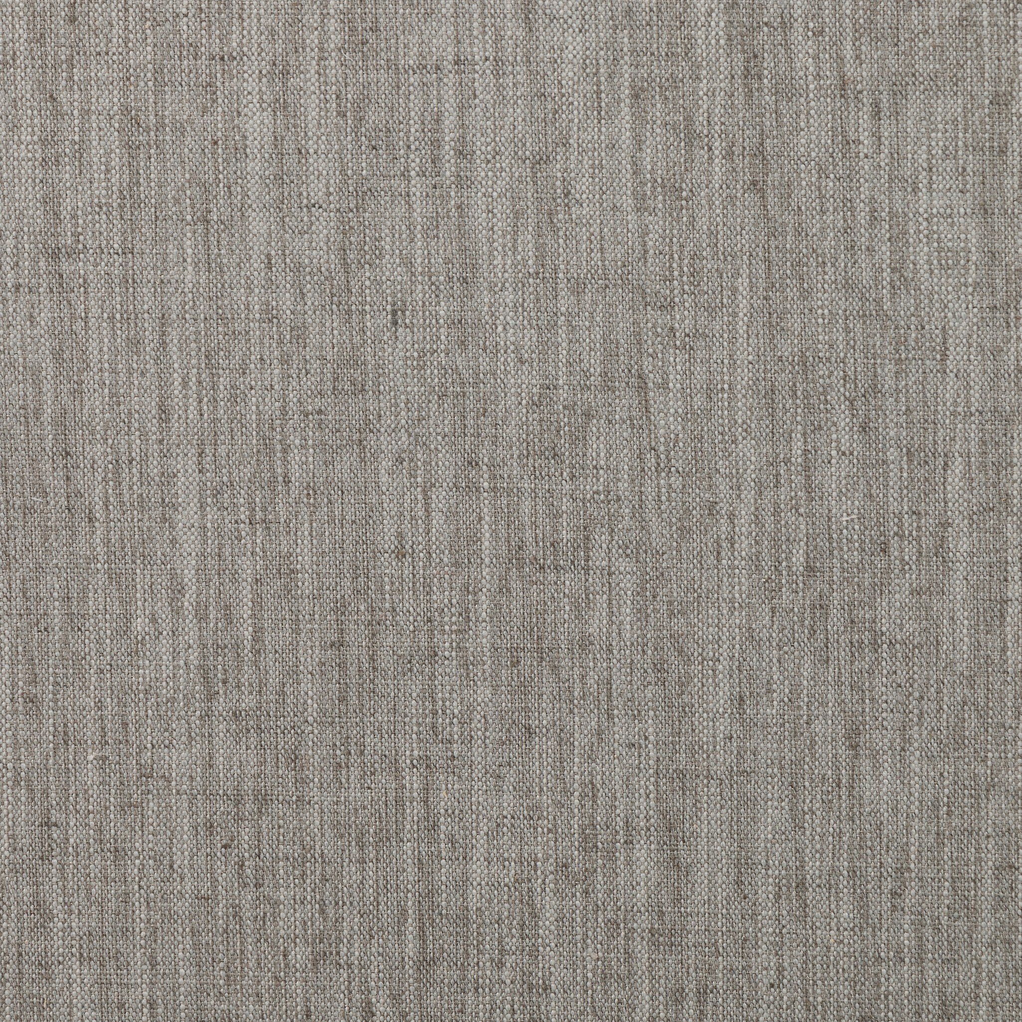 Textured gray fabric pattern. Color swatch Benton Dining Chair in Savile Flannel performance fabric featuring a slim iron frame and wood bar.