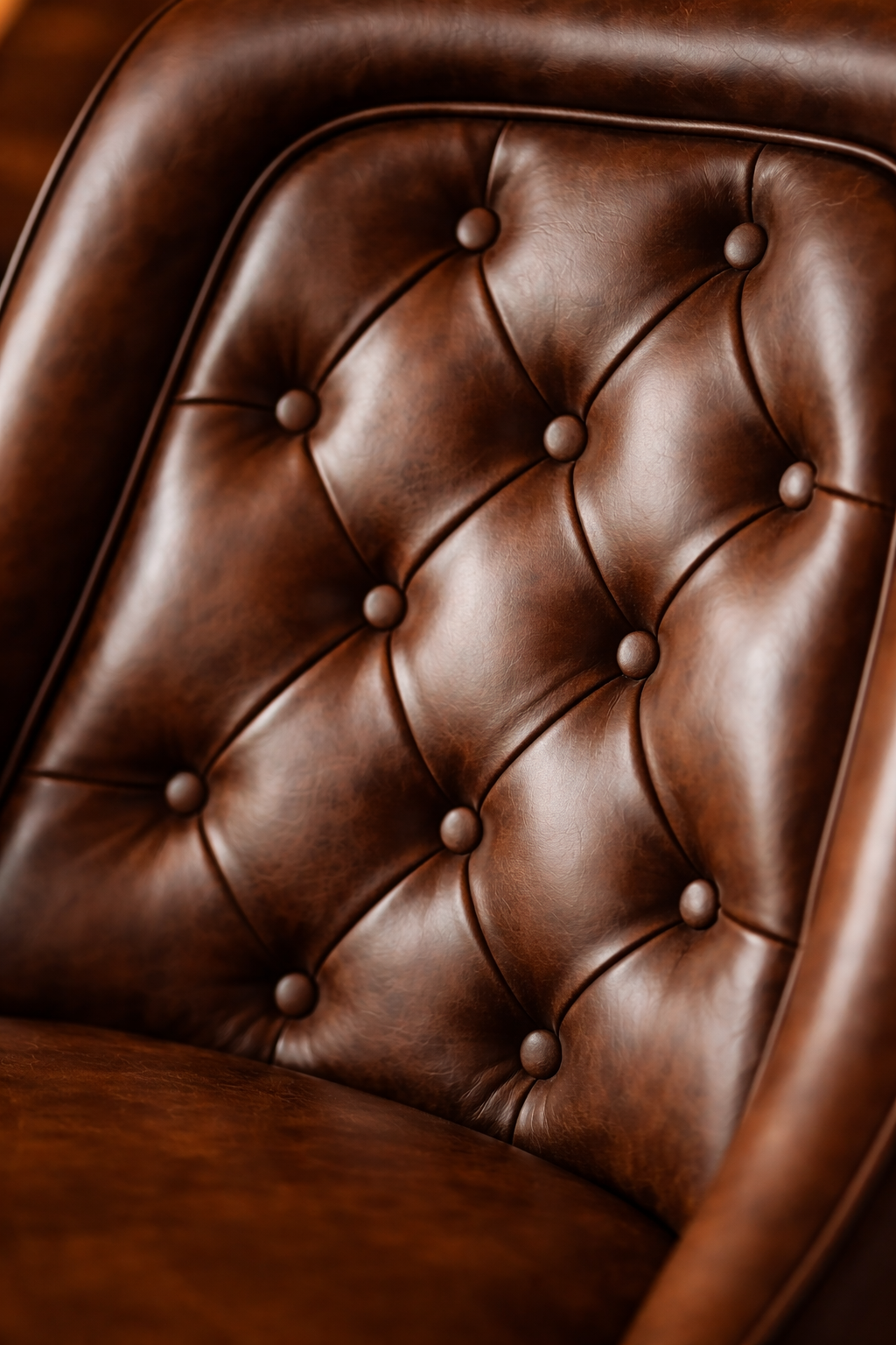 Detailed tufting Ashbury Club Chair by Social Design Supply Co: A classic hospitality lounge chair with plush cushioning and architectural silhouette for executive interiors