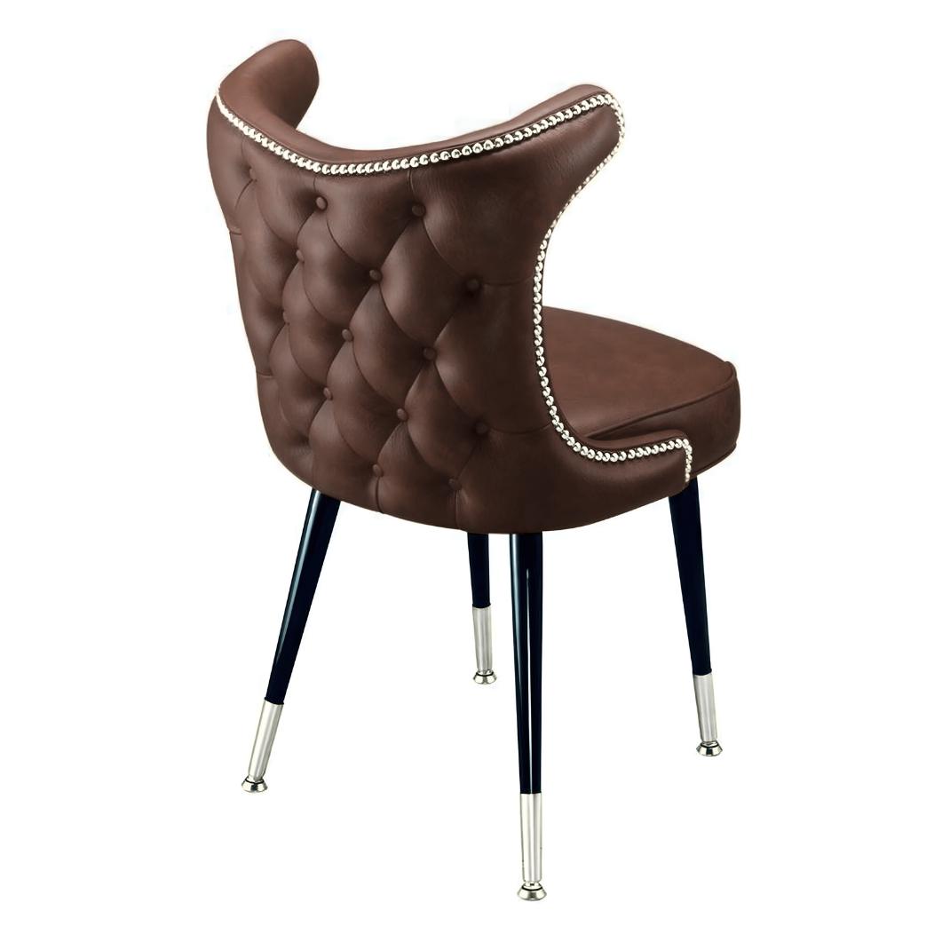 Fudge Brown Somerset Club Chair by Social Design Supply Co: A soft-contoured hospitality lounge chair with high-density foam and commercial-grade durability for restaurants