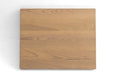 Flat ash table top panel with even wood grain and smooth matte finish