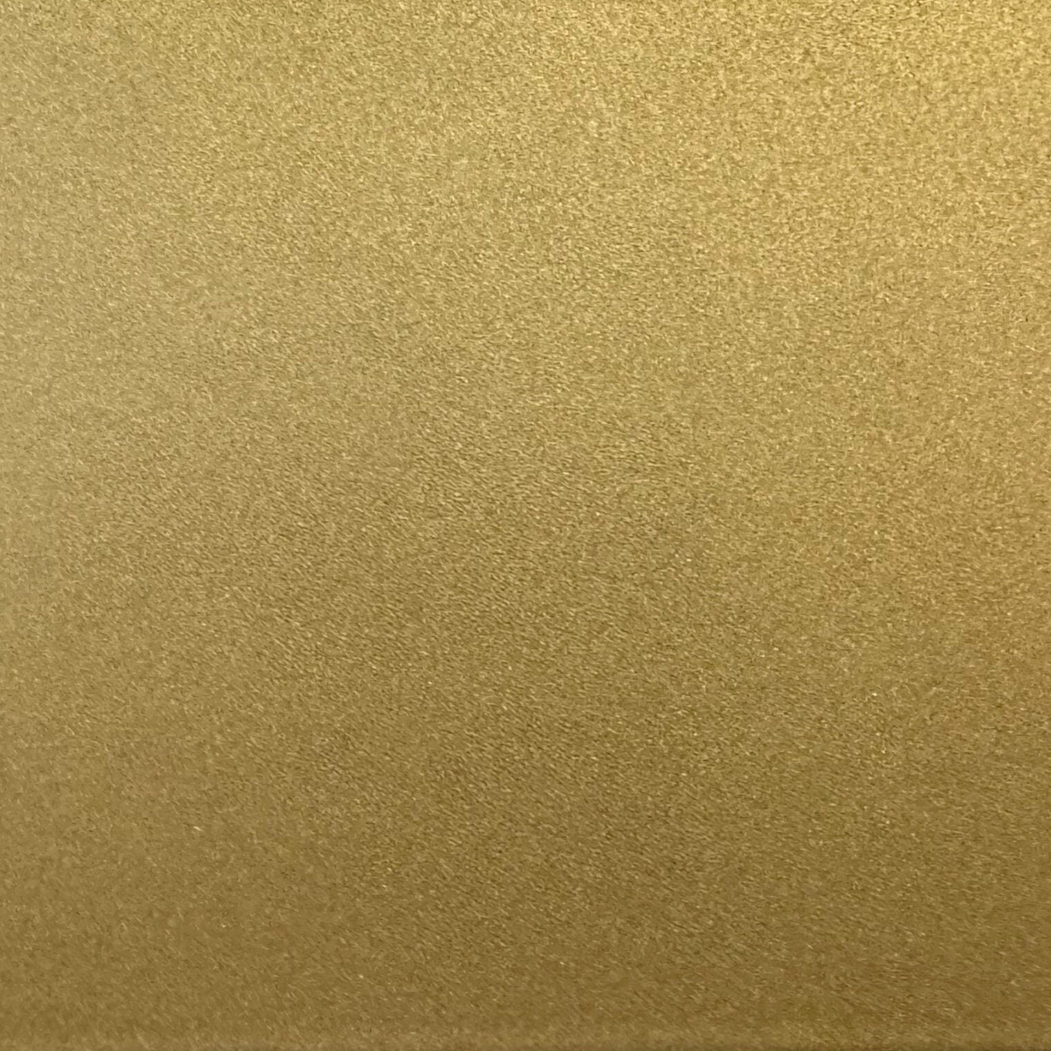 Gold fabric swatch with fine textured surface.