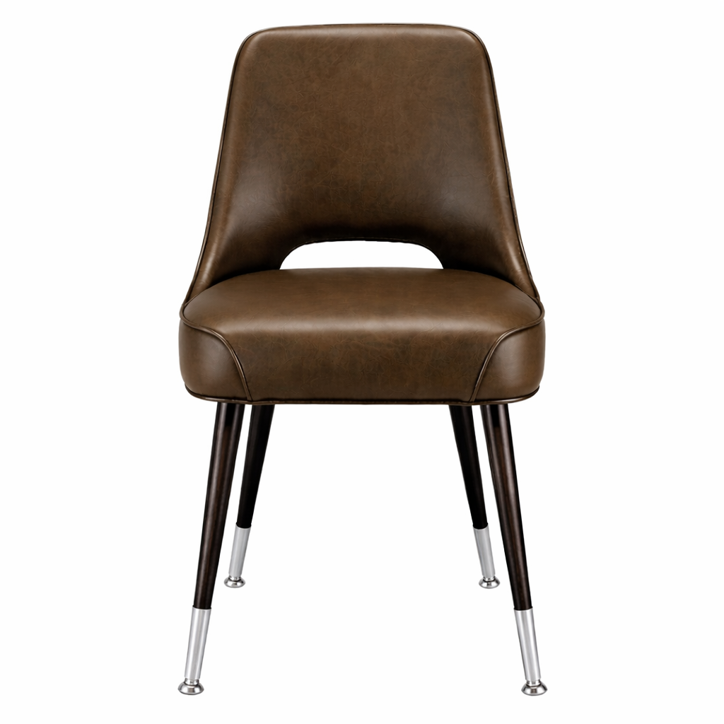 Oxford Club Chair by Social Design Supply Co: A classic hospitality lounge chair with supportive cushioning and soft upholstery for restaurants