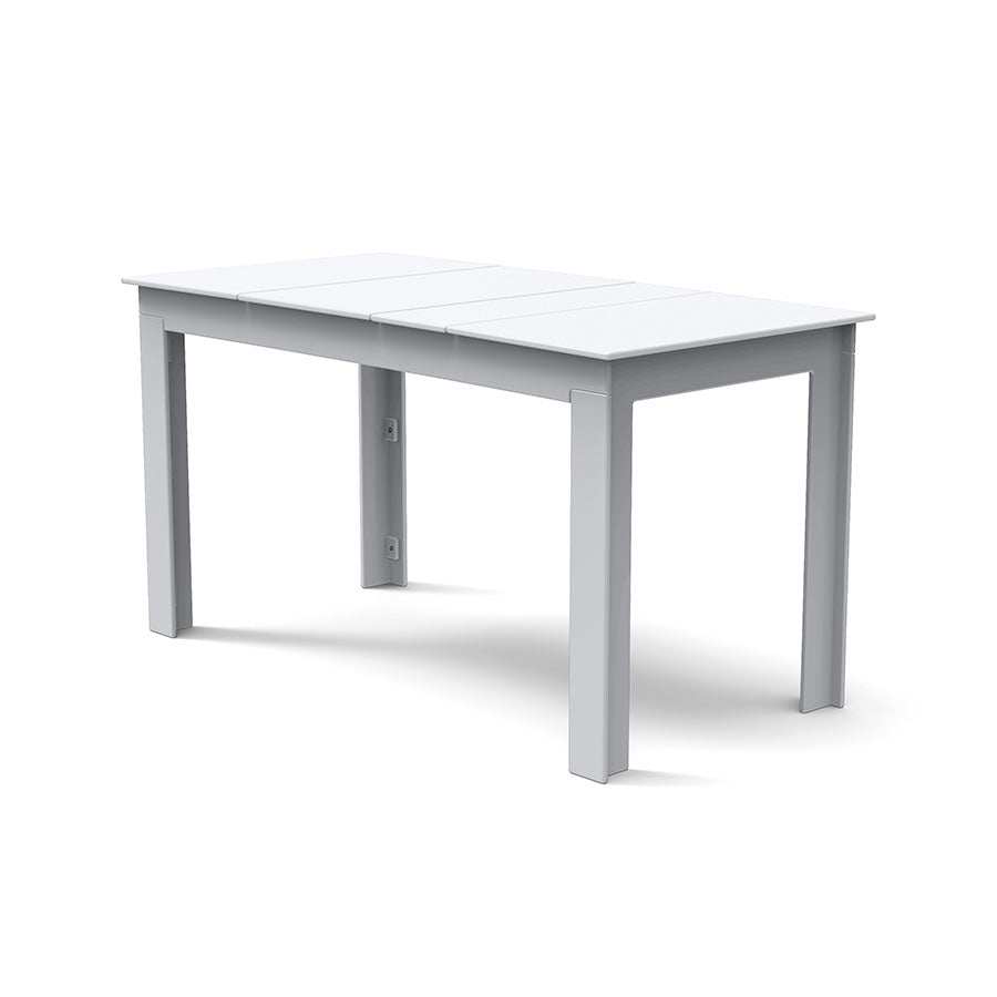 White durable all-weather HDPE material on the eco-friendly Rectangular Outdoor Picnic Table