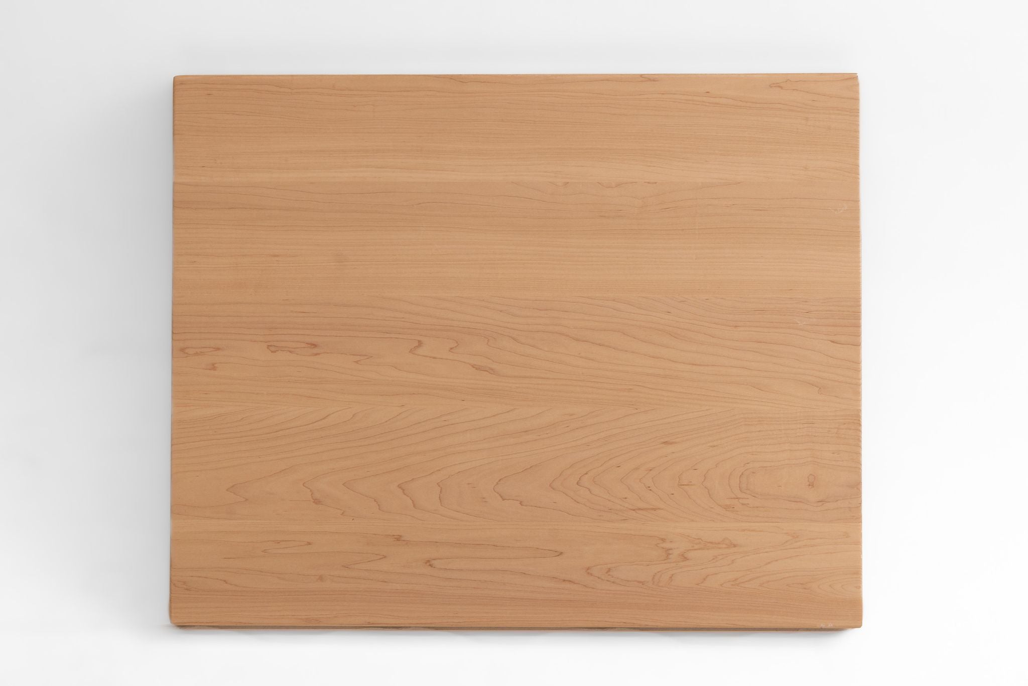 Square maple table top panel with natural wood grain and smooth finish