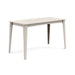 Alfresco rectangular counter table in fog, 72 inches wide for larger outdoor gatherings.