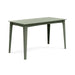 Alfresco rectangular counter table in sage, 72 inches wide for larger outdoor gatherings.