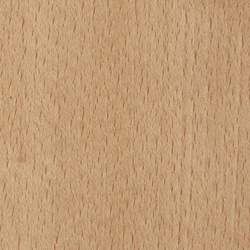 Light tan wood finish swatch with speckled grain texture